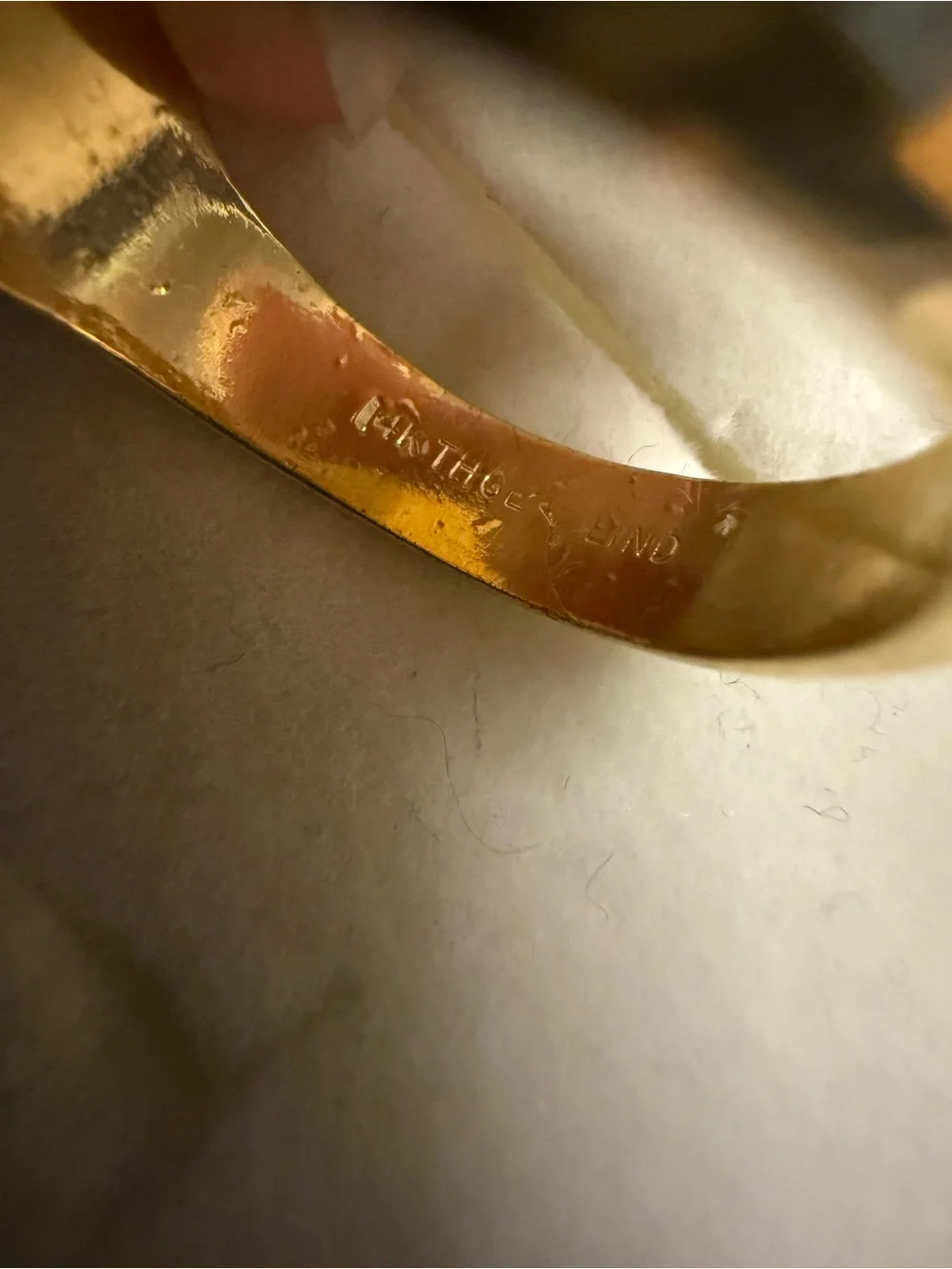 Men’s 14KTH GE Gold and Silver-Tone men’s Statement Ring Clear Center Stone 10.5